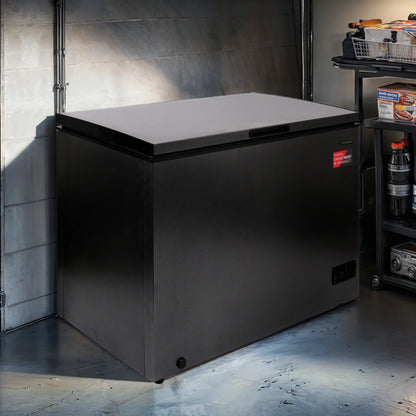 Frigidaire, 5.0 Cu. ft. Chest Freezer, Black Granite Design