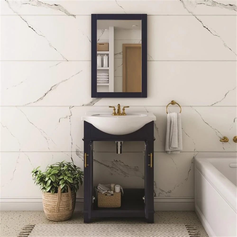 Fresca Hartford 24" White Traditional Bathroom Vanity