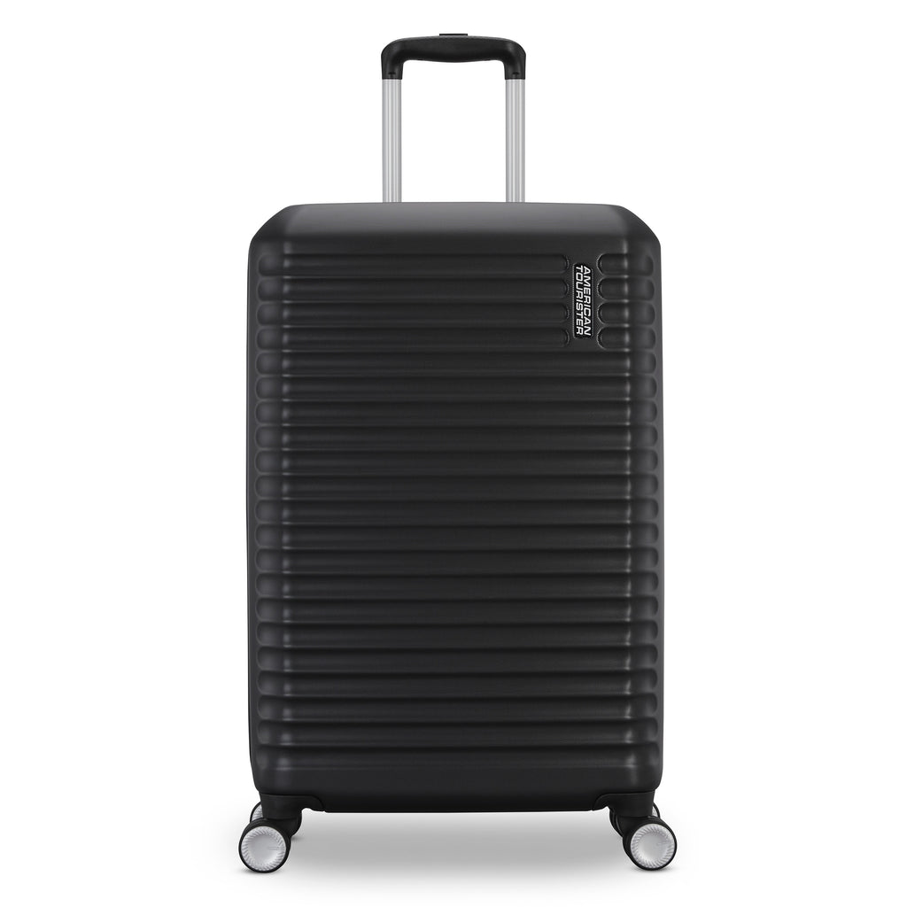 American Tourister Stratum 3.0 Medium Hardside Suitcase with Spinner Wheels - Black