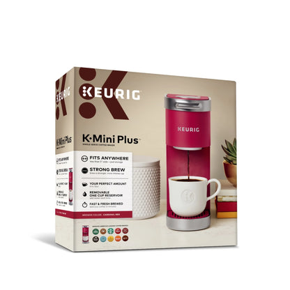 Keurig K-Mini Plus Single Serve K-Cup Pod Coffee Maker, Dusty Rose