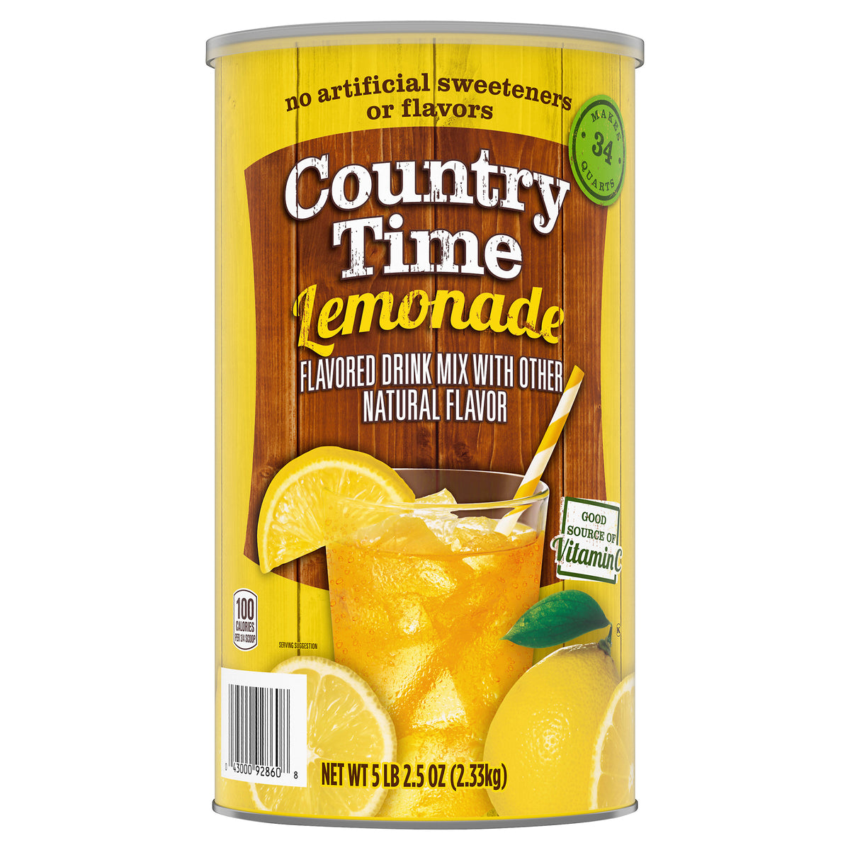 Country Time, Drink Mix, Lemonade, 82.5 oz