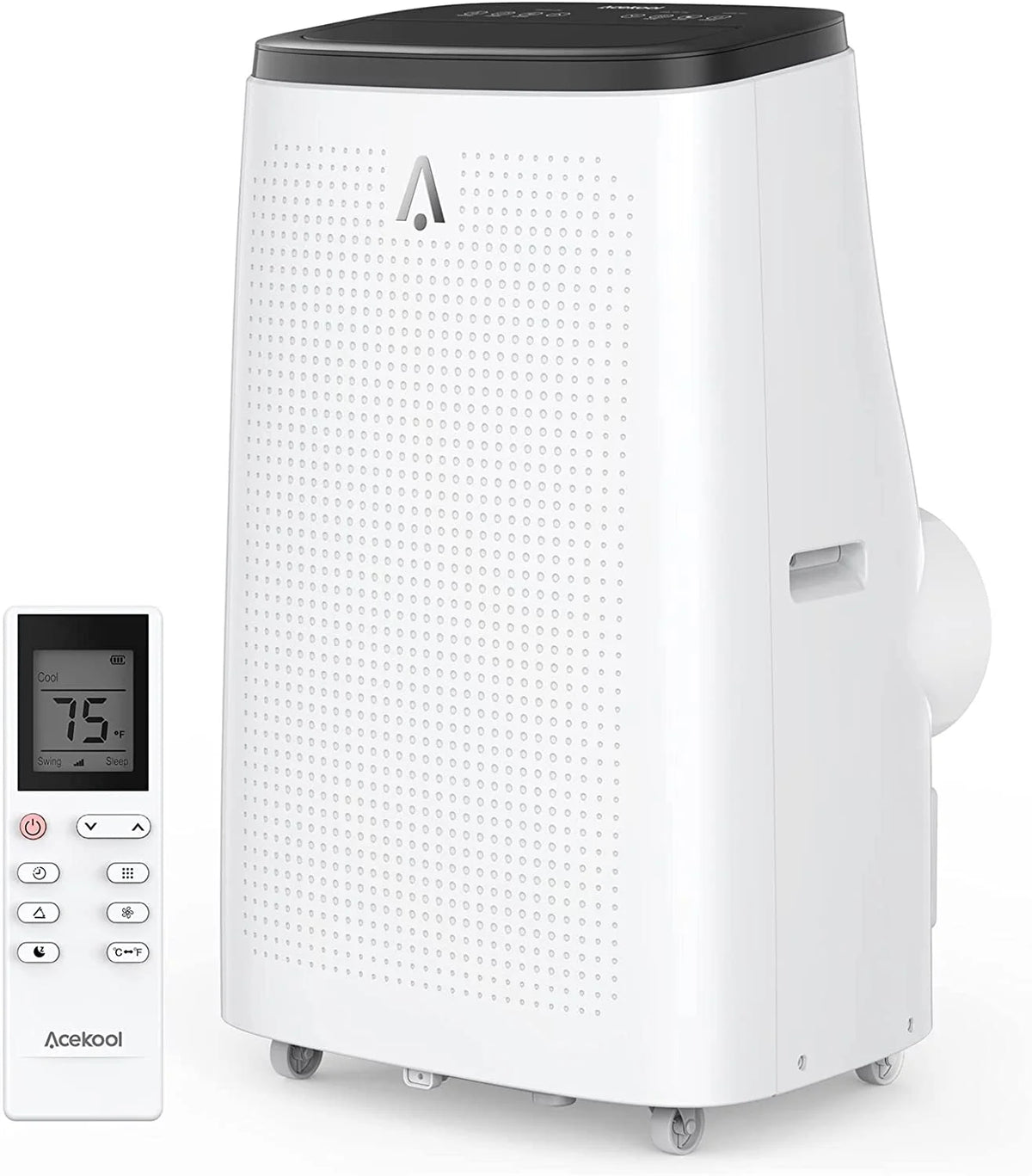 BLACK+DECKER BPP10WTB 14,000-BTU 3-Speed 1,250-Watt Portable Air Conditioner with Remote