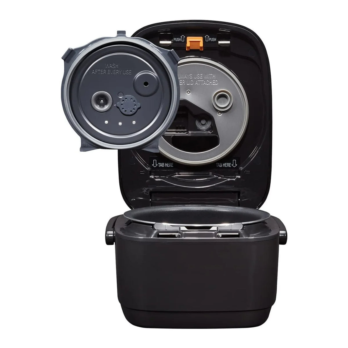 Zojirushi NW-JEC10BA 5.5-Cup Capacity Pressure Induction Heating Rice Cooker and Warmer (Black)