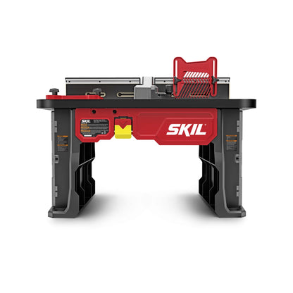 SKIL SRT1039 Benchtop Portable Router Table with Dual Sided Integrated Bit Storage