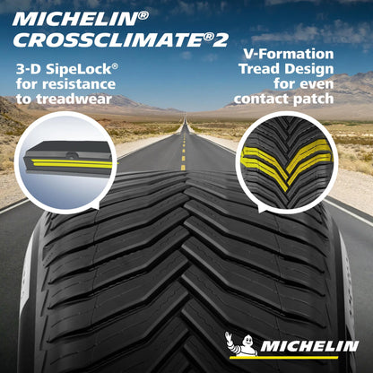 Michelin CrossClimate 2 205/55R16 91H AS A/S Tire