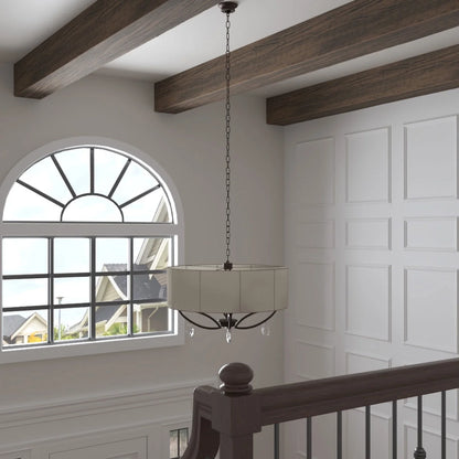 Ekena Millwork 3 1/2"W x 3 1/2"H x 120"L 3-Sided (U-Beam) Mena HeritageTimber Faux Wood Ceiling Beam, Kona Brown