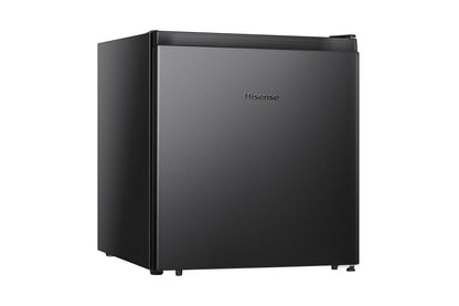 Hisense 1.6 Cu ft Single Door Mini Fridge, Black, Energy Star, 1 Year Warranty, WMS017M6XBE New