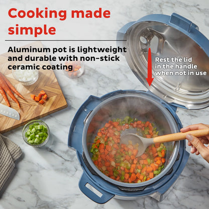 Instant Pot 6Qt RIO Chef Series 7-in-1 Multi-Cooker, Pressure Cooker, Slow Cook, & More, Black