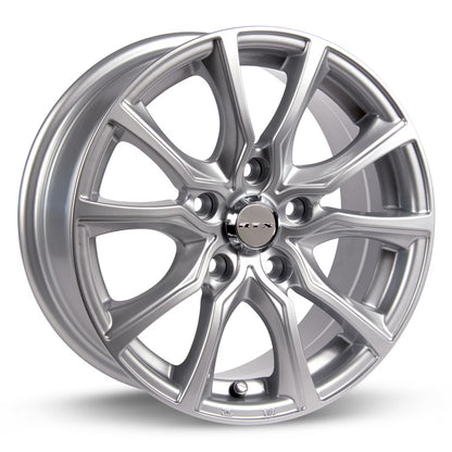 RTX Contour 17x7.5 5x114.3 ET40 CB67.1 Silver Wheel