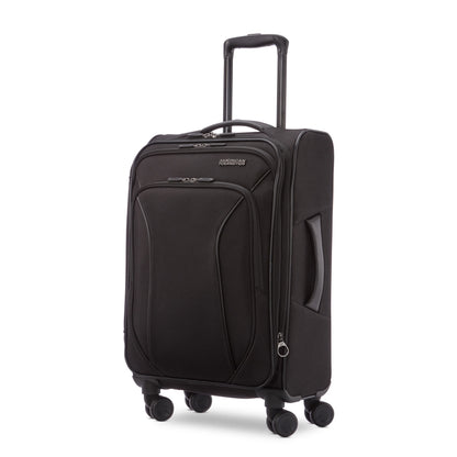 American Tourister X-Lite 3-Piece Luggage Set with Spinner Wheels - Light Grey