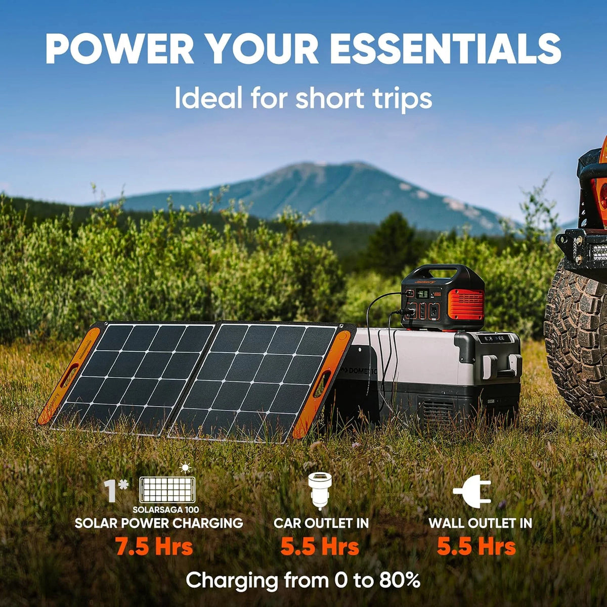 Jackery Portable Power Station Explorer 500, 500W Continuous/1000W Peak Portable Power Stations