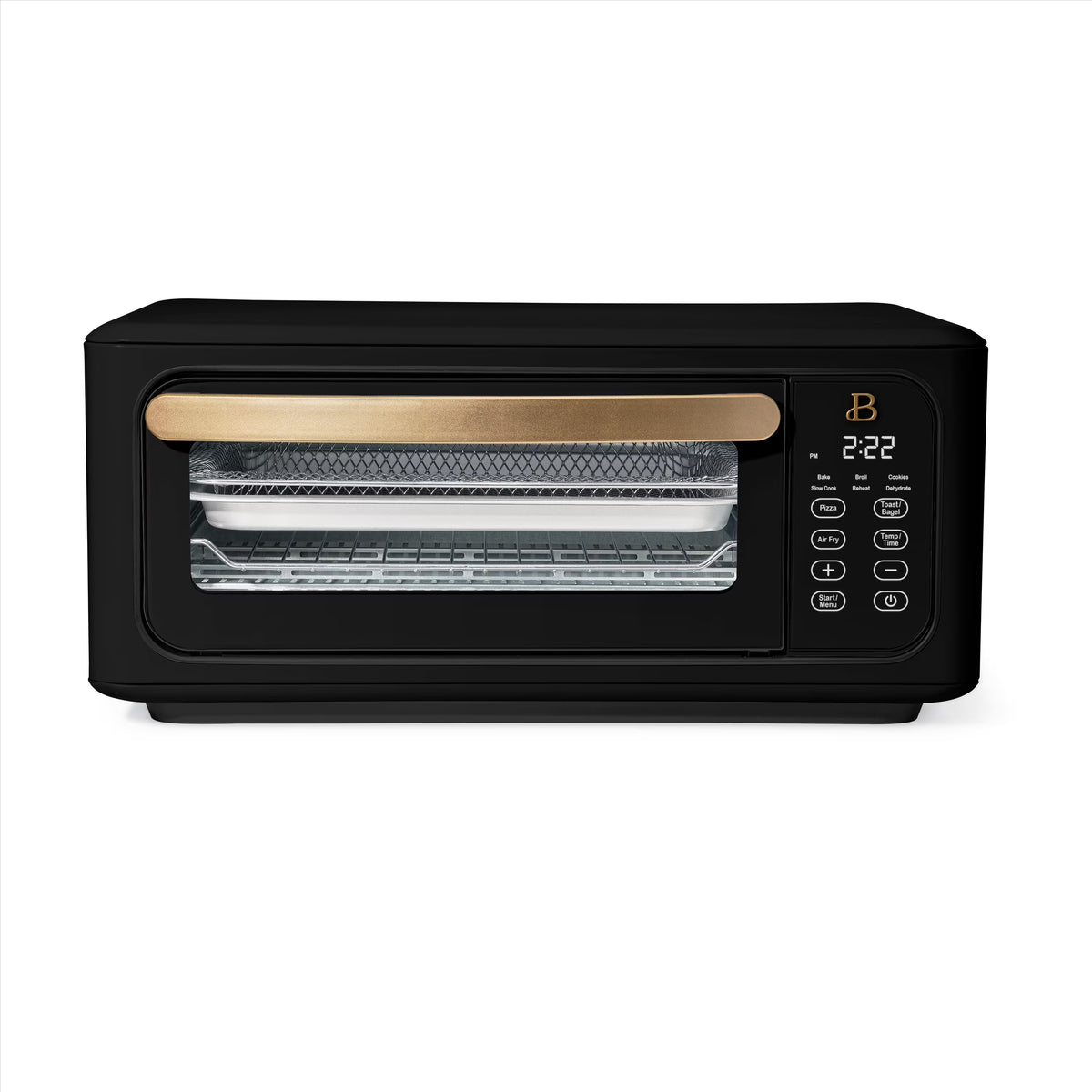 Beautiful Infrared Air Fryer Toaster Oven, 9-Slice, 1800 W, White Icing by Drew Barrymore