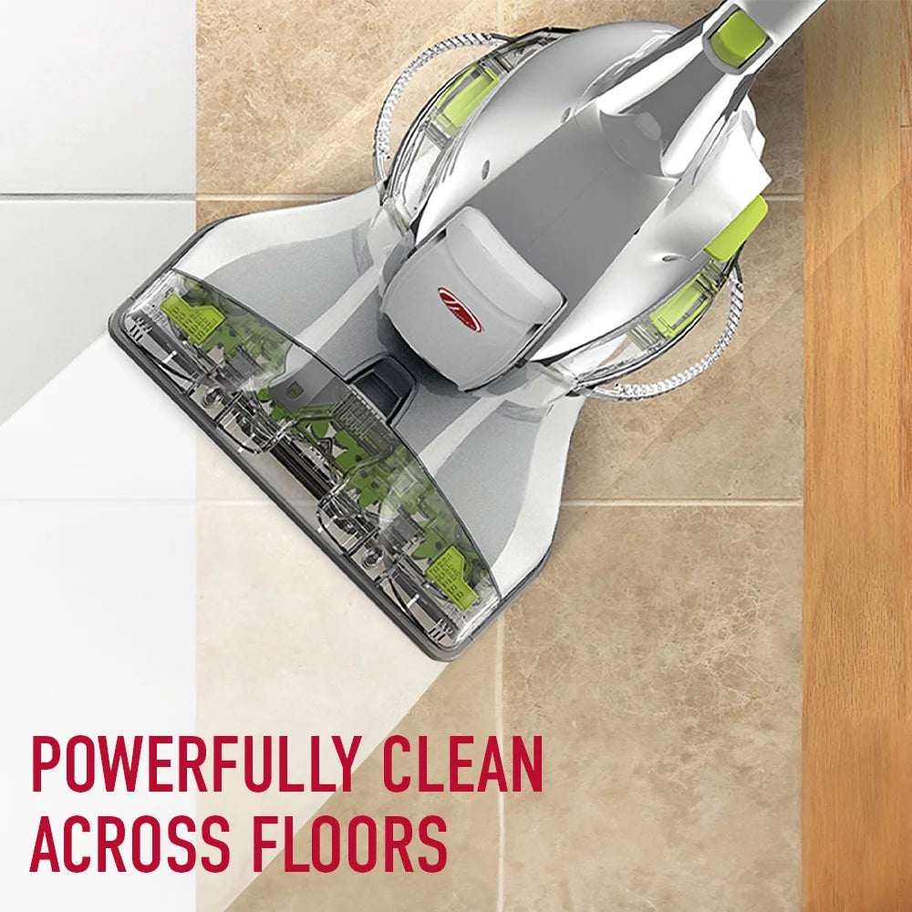 Hoover FloorMate Deluxe Corded Hard Floor Cleaner, for Hardwood, Vinyl, Ceramic Tile, Laminate, and Marble, Dual Tank, Dry Mode, FH40160