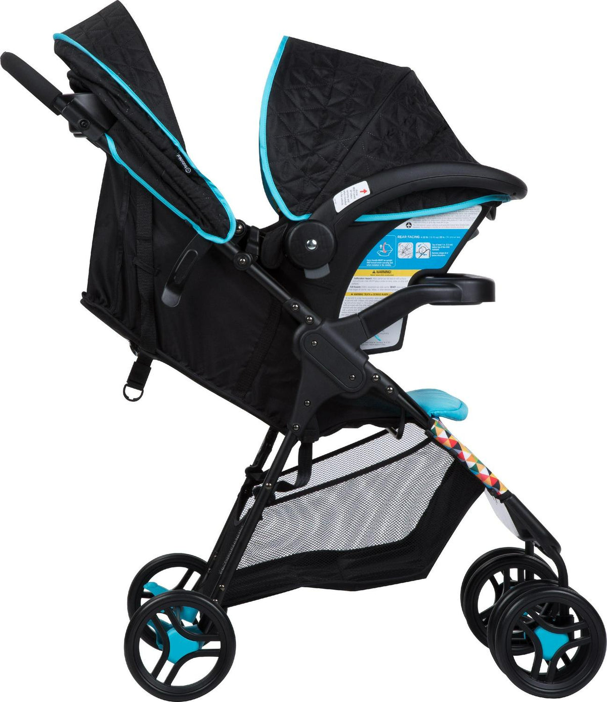 Babideal Lightweight Compact Baby Stroller &amp; Infant Car Seat Seat. Pixelray