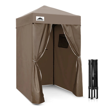 EAGLE PEAK Flex Ultra Compact 4 ft x 4 ft Pop-up Changing Room Canopy, Portable Privacy Cabana