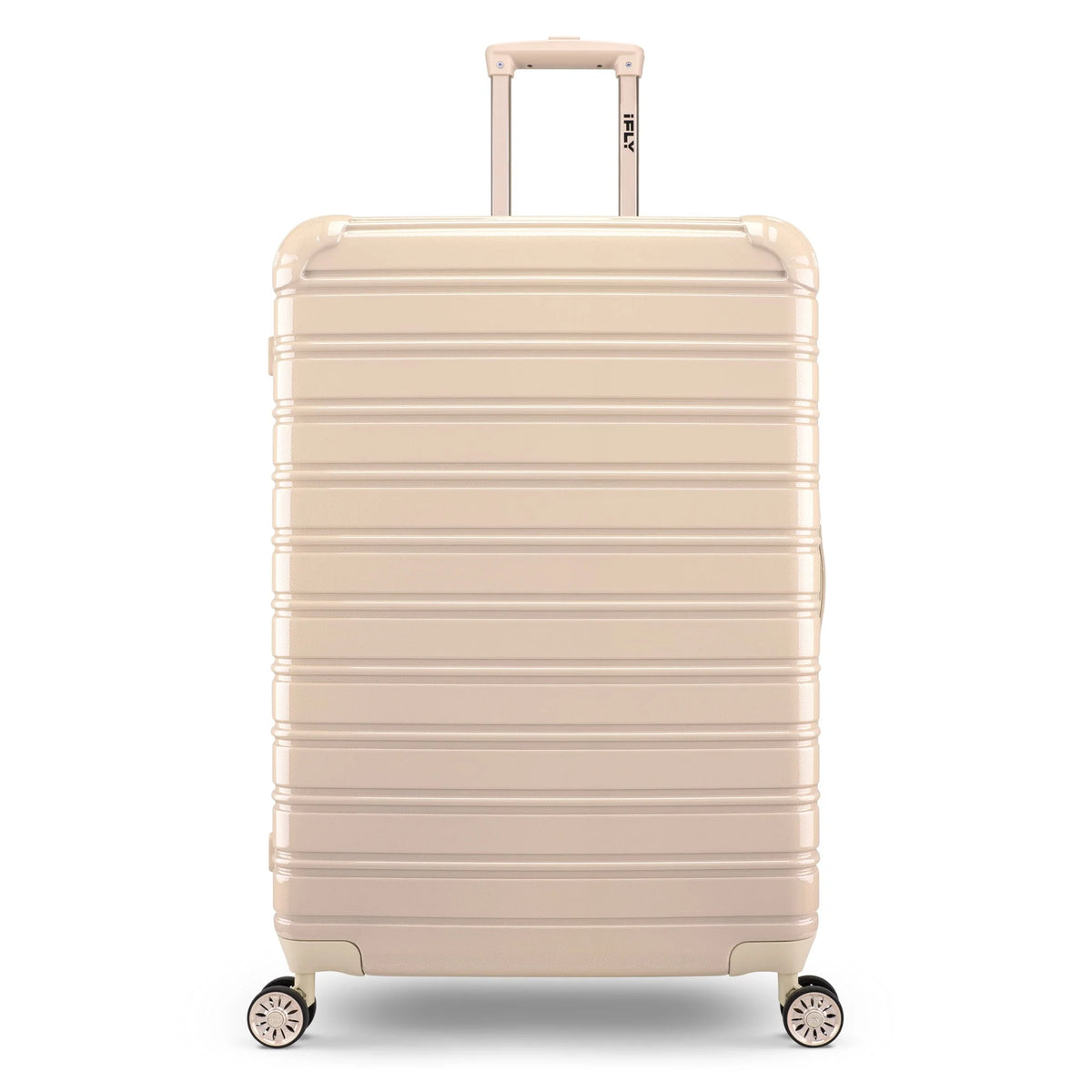 iFLY Hardside Fibertech Luggage 28" Checked Luggage, Champagne