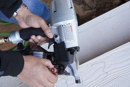 Metabo HPT Coil Siding Nailer, 1-1/2 inch to 2-1/2 inch Siding Nails, Side load, Tilt Bottom Magazine NV65AH2