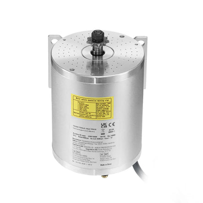 KFFKFF 1800W Electric Brushless DC Motor Set - 48V 4500rpm Motor featuring Enhanced Speed Regulator and Foot Pedal Accelerator Set for Go Karts, E-Bike, Motorcycle, Scooter DIY