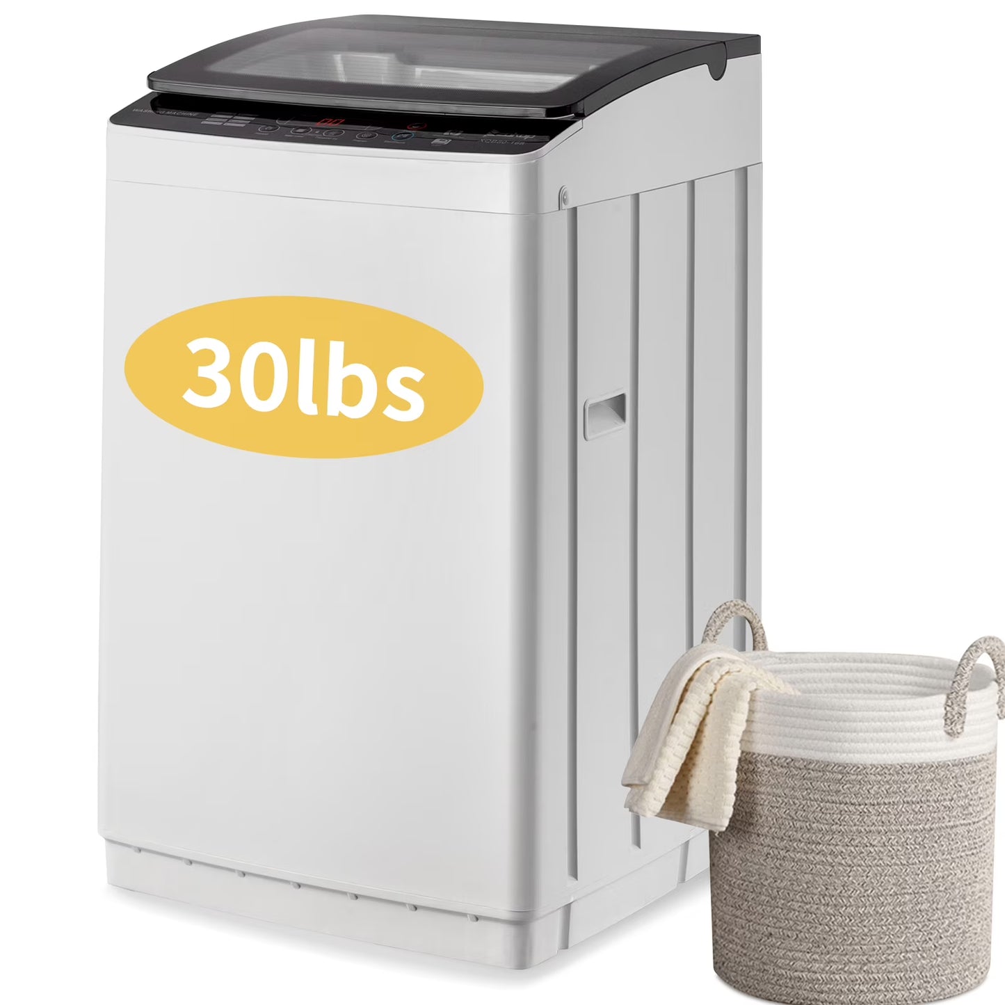 Ktaxon 17.8lbs Portable Fully Automatic Washing Machine W/ Drain Pump