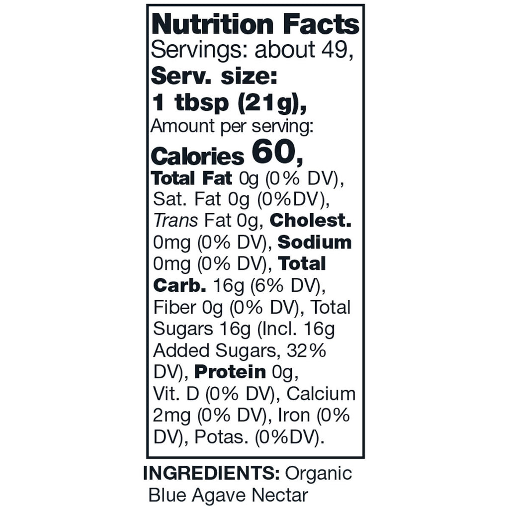 Kirkland Signature Organic Blue Agave, 36 oz, 2-count