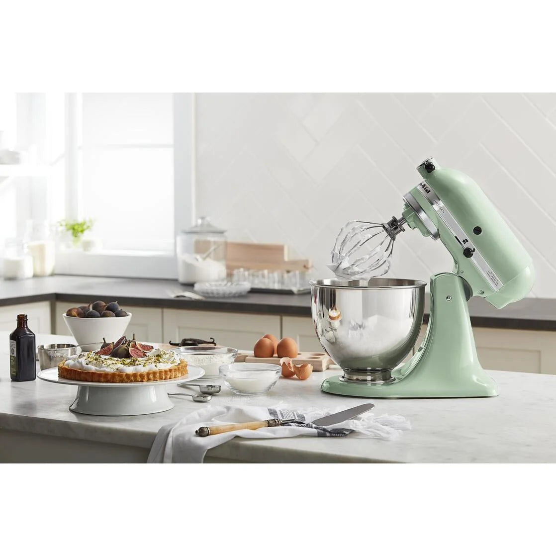 KitchenAid Artisan Series 5-Quart Tilt-Head Stand Mixer, Wildflower, KSM156CXWF