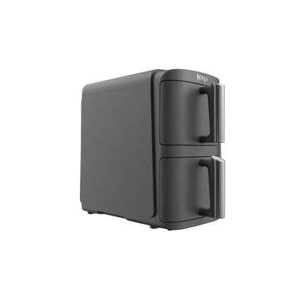 Ninja DoubleStack XL 2-Basket Air Fryer, DoubleStack Technology Cooks 4 Foods at Once, Space Saving Design, 10 QT, 4-in-1, Smart Finish & Match Cook, SL400