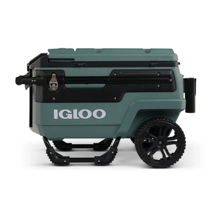 Igloo 70 QT Trailmate Journey Rolling Cooler, Carbonite Gray