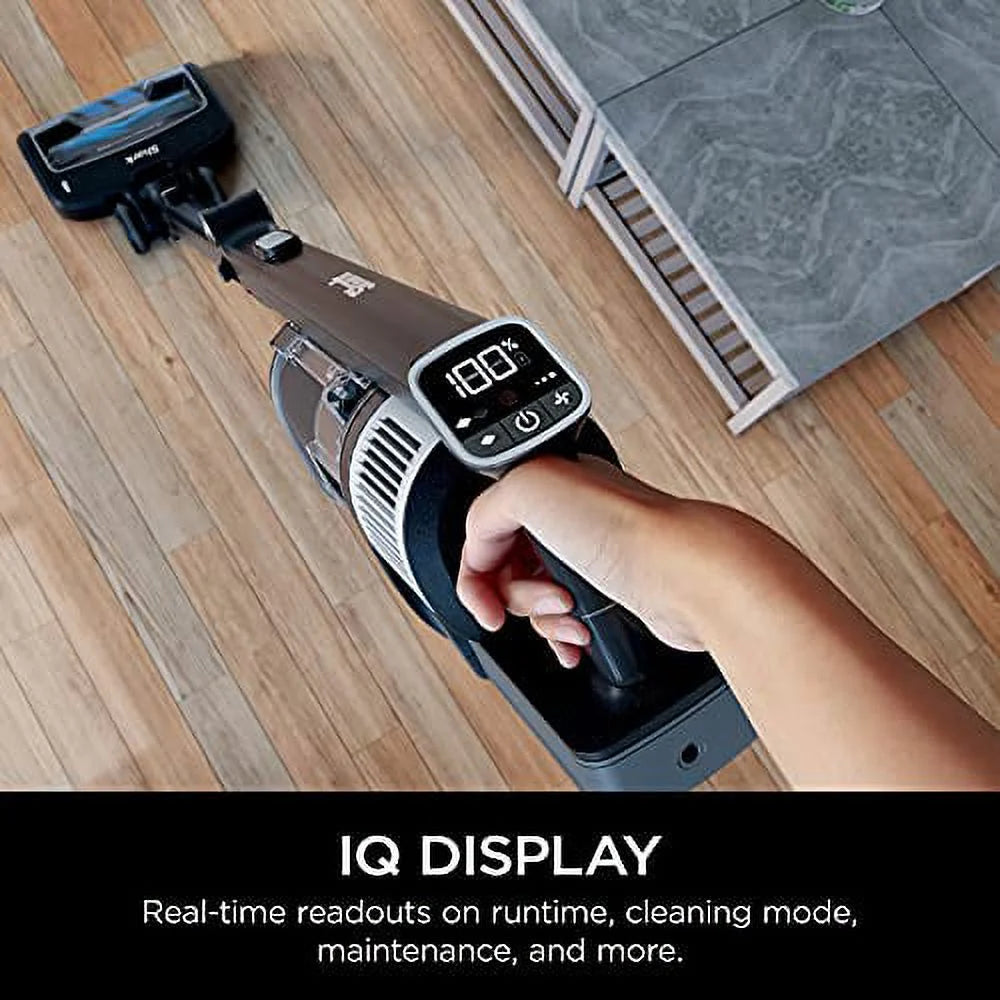 Shark IZ682H Vertex Pro Cordless Stick Vacuum with IQ Display, DuoClean