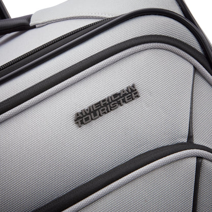 American Tourister X-Lite 3-Piece Luggage Set with Spinner Wheels - Light Grey