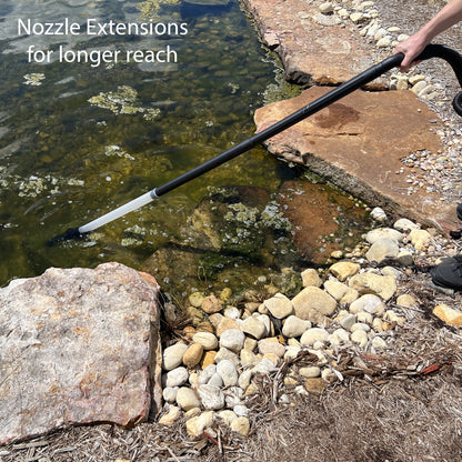 Half Off Ponds CleanSweep Pond & Pool Vacuum, 1400 W, 13 ft Intake Hose