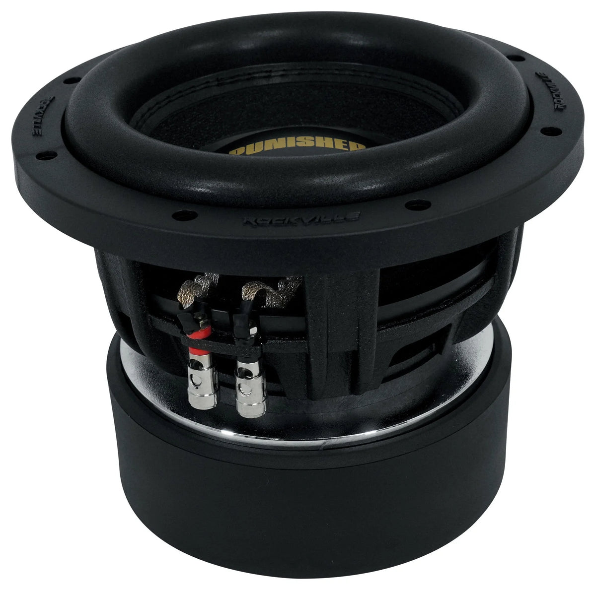 2 Rockville Punisher 8D1 8" 3000w Peak/750w RMS Competition Car Audio Subwoofers