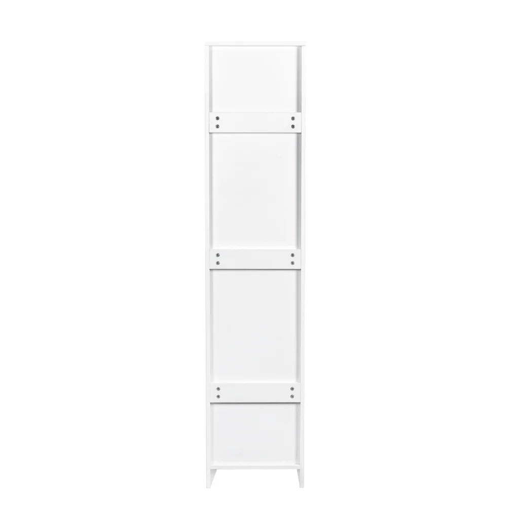 Stackable Wall Cabinet,Hanging Wall Mount Storage Cabinet with Adjustable Shelves and Doors,Sideboard Buffet Cupboard,Console Table,White Wood Finish,11.81 "D x 31.50"W x 29.92 "H