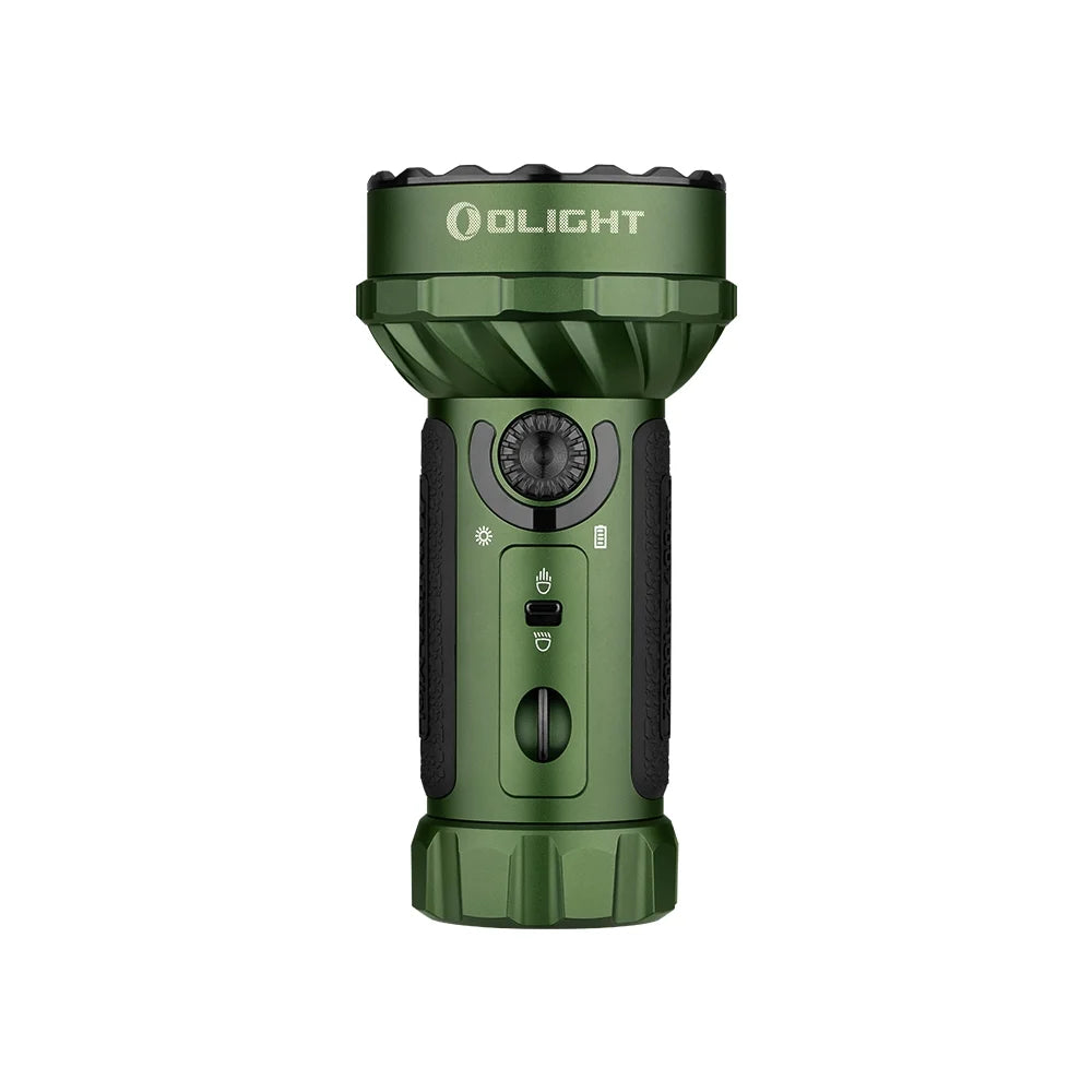 OLIGHT Marauder Mini 7,000 Lumens Bright Flashlight with 600 Meters Beam Distance, Powerful RGB Lights, Magnetic Rechargeable for Outdoors Work, Hunting, and Searching(Black)
