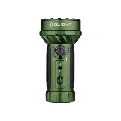 OLIGHT Marauder Mini 7,000 Lumens Bright Flashlight with 600 Meters Beam Distance, Powerful RGB Lights, Magnetic Rechargeable for Outdoors Work, Hunting, and Searching(Black)