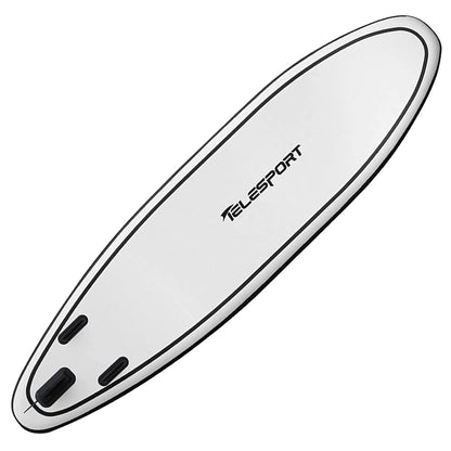 TELESPORT Paddle Boards Inflatable Paddleboard with Accessories, Black