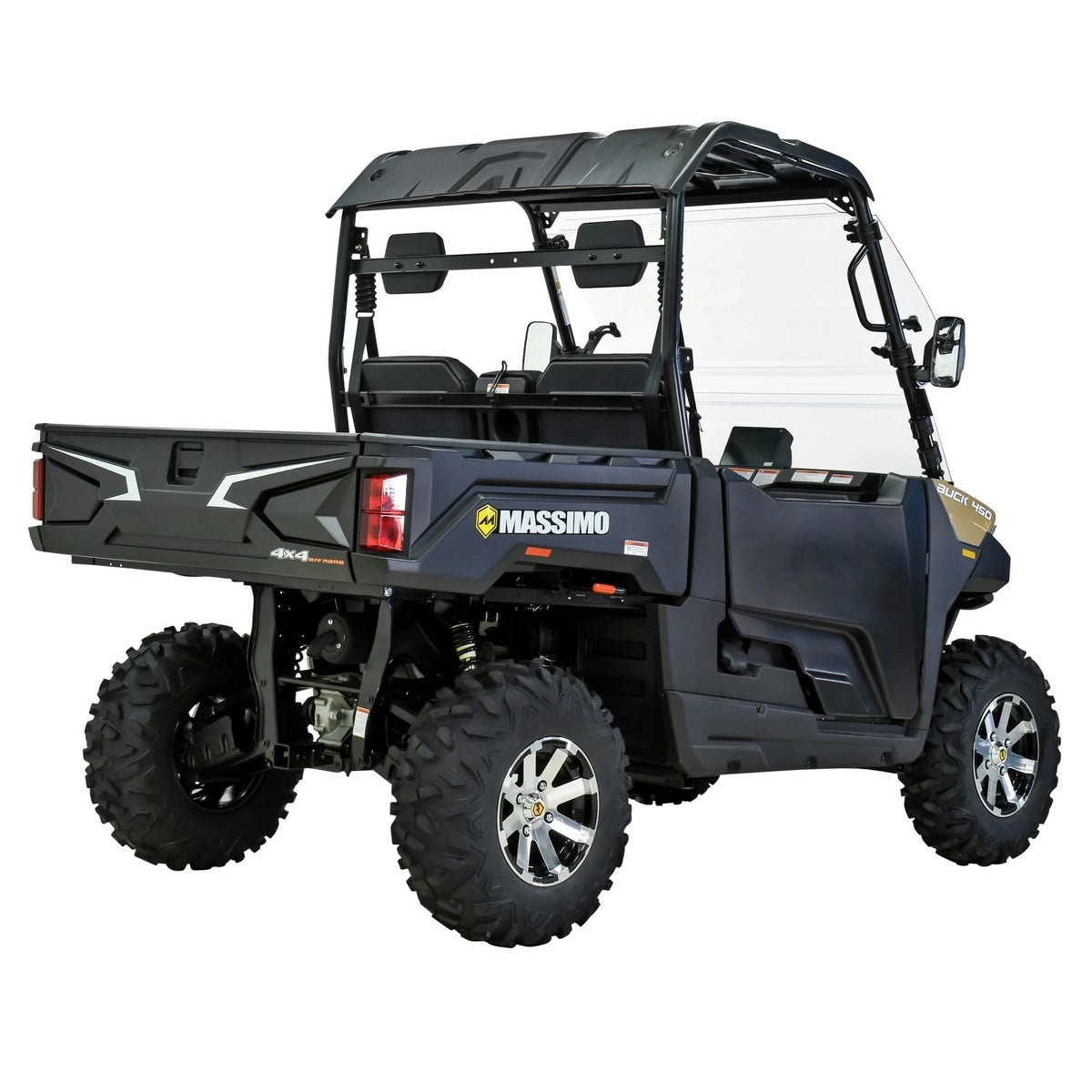 Massimo Buck 450 Side by Side UTV, EFI, 4 Stroke, 325cc, 25.5 HP, 4X4, 3000lb Winch - Red