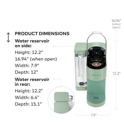 Keurig K-Supreme Black Single-Serve K-Cup Pod Coffee Maker