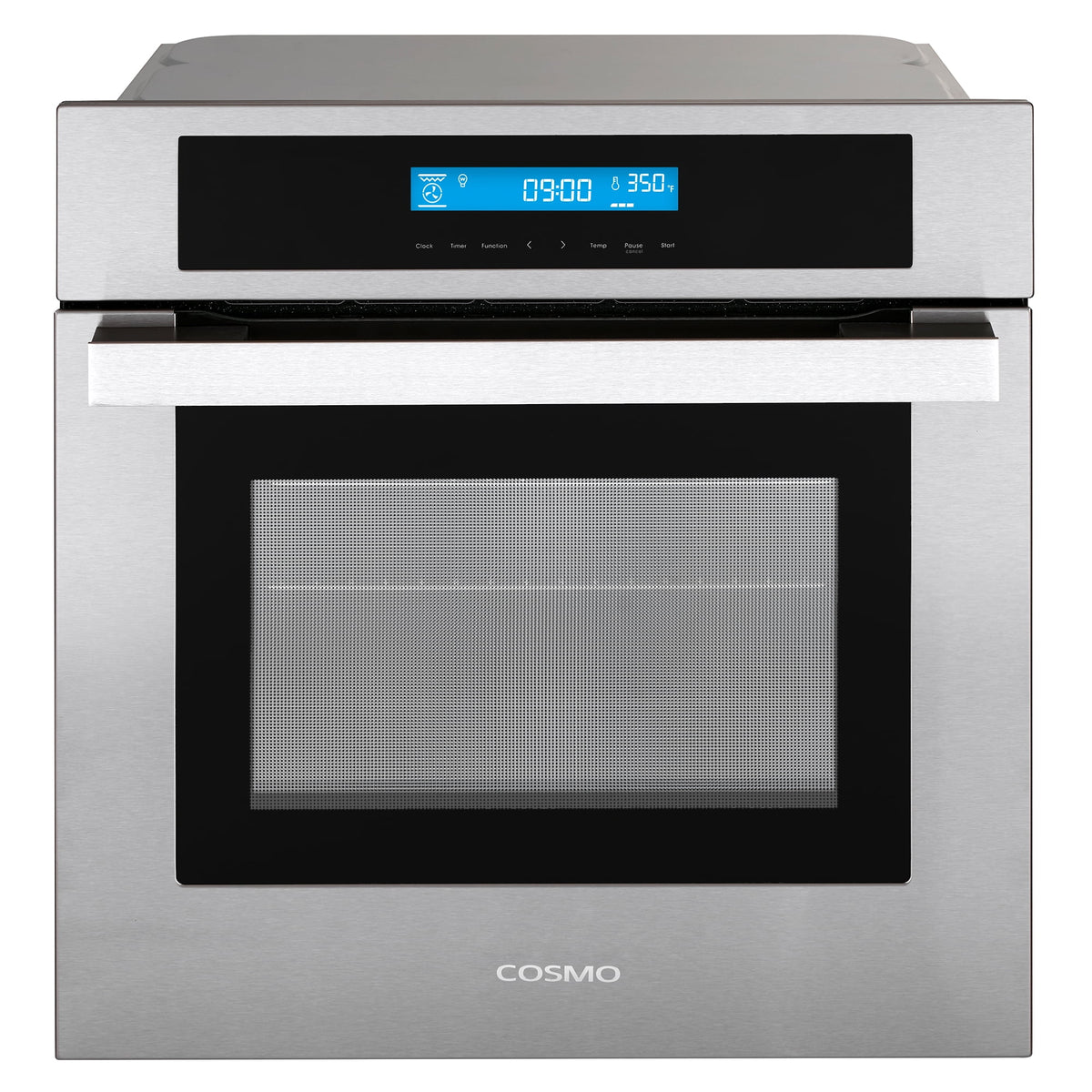 Cosmo 4 Piece Kitchen Appliance Package 30" Electric Cooktop 24" Single Electric Wall Oven 24" Built-In Microwave Drawer & French Door Refrigerator Kitchen Appliance Bundles