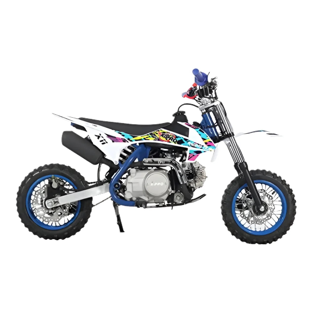 X-Pro Brand New X11 110cc Gas Pit Dirt Bike with Automatic Transmission, E-Start, 10" Wheels!