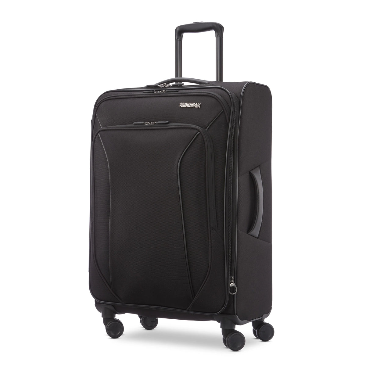 American Tourister X-Lite 3-Piece Luggage Set with Spinner Wheels - Light Grey