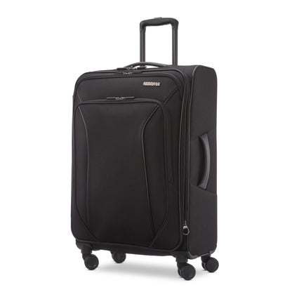 American Tourister X-Lite 3-Piece Luggage Set with Spinner Wheels - Light Grey