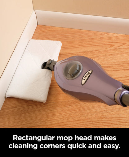 Shark S3501 Steam Pocket Mop, With 2 Washable Pads, Easy Maneuvering, Quick Drying, Soft-Grip Handle and Powerful Steam