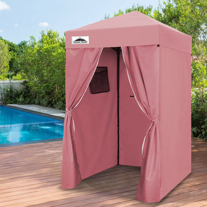 EAGLE PEAK Flex Ultra Compact 4 ft x 4 ft Pop-up Changing Room Canopy, Portable Privacy Cabana