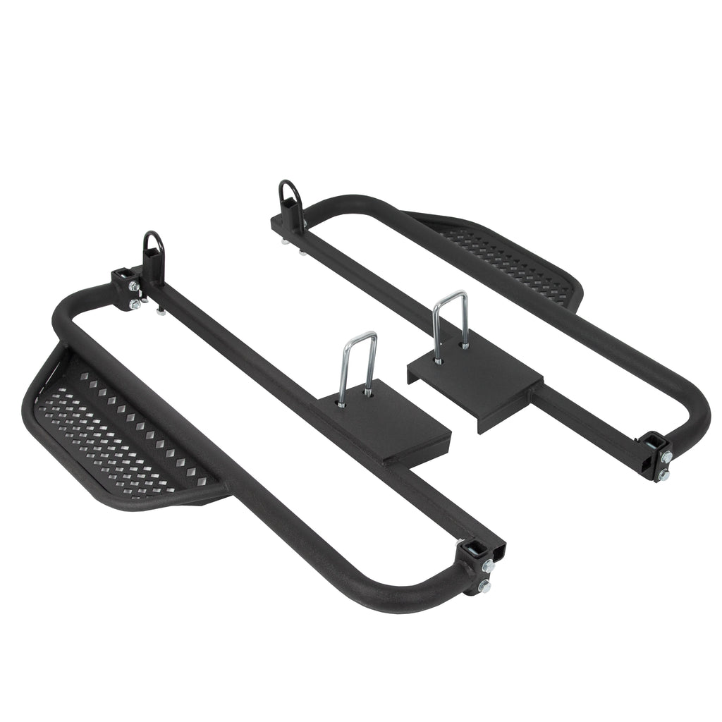 Kojem Steel Armor Nerf Bars With Brackets Step Down for Club Car DS Golf Carts 1982-UP (will not fit 2004-Up Club Car ��