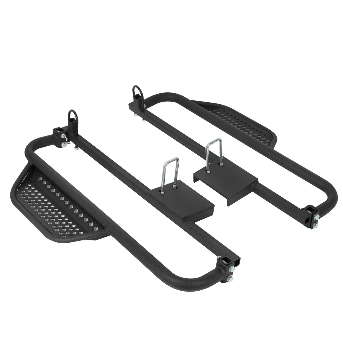 Kojem Steel Armor Nerf Bars With Brackets Step Down for Club Car DS Golf Carts 1982-UP (will not fit 2004-Up Club Car ��