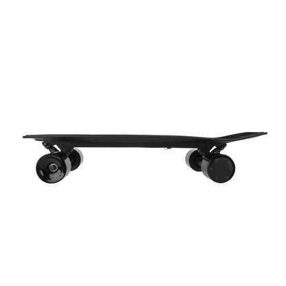 Voyager Neutrino Black Electric Standard Skateboard 72mm Wheels. with Bluetooth Remote for Kids