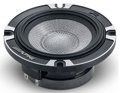 Pair Alpine R2-S653 6.5" 3-Way Component Car Audio Speakers High-Resolution