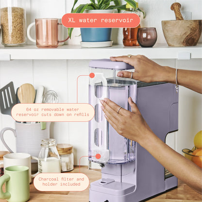 Beautiful Perfect Grind�?Programmable Single Serve Coffee Maker, White Icing by Drew Barrymore