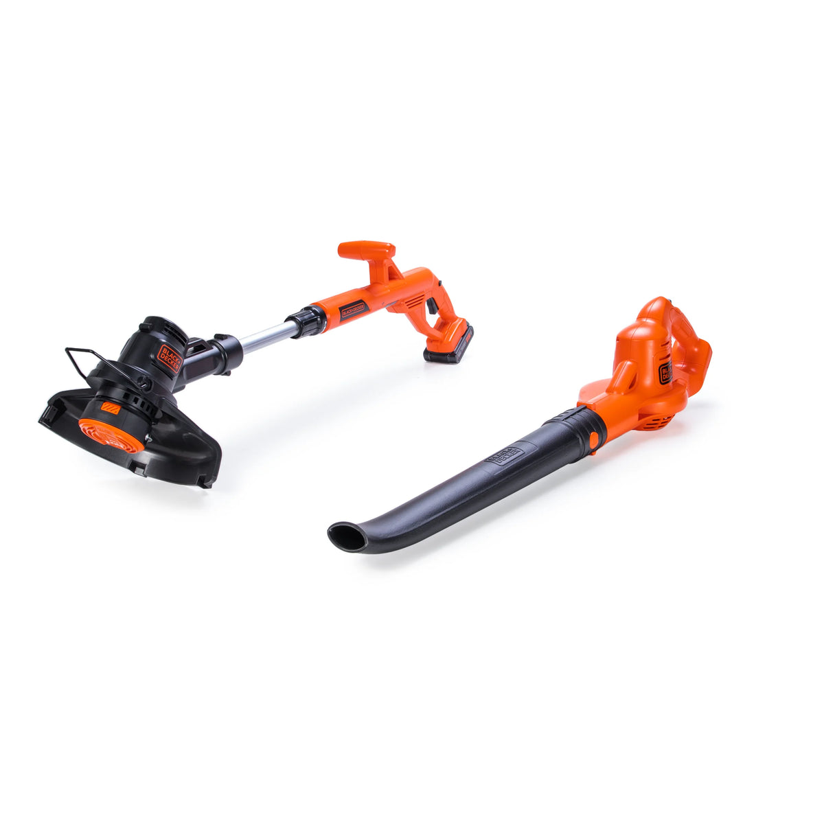 BLACK+DECKER 20V MAX* Lithium 10 In. String Trimmer/Edger + Hard Surface Sweeper Combo Kit, LCC221