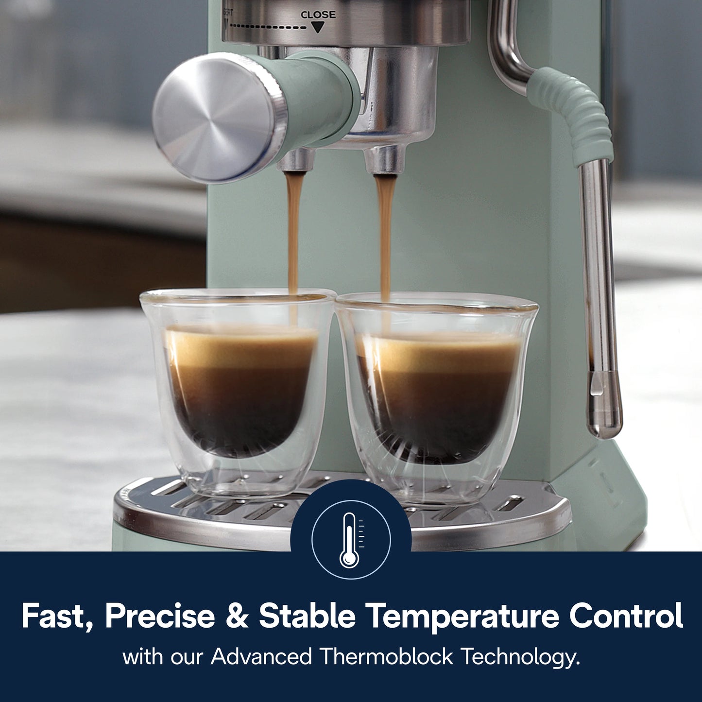 De’Longhi Dedica Duo Espresso Machine, Compact Size with Built in Frother for Latte Art, Brew Espresso, Cold Brew, Lattes & More, Stainless Steel